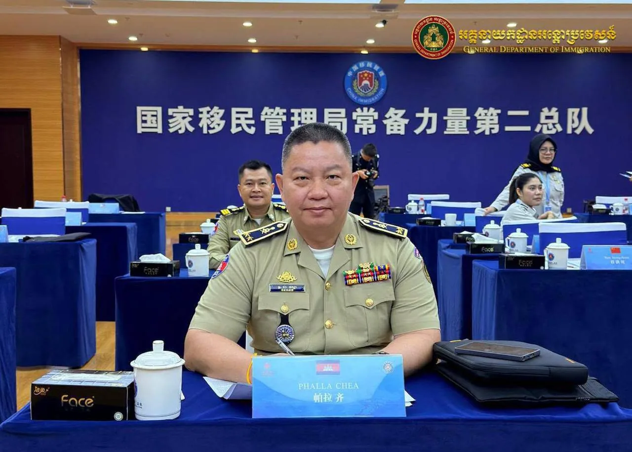 🇨🇳🇰🇭柬埔寨移民官员来华进修